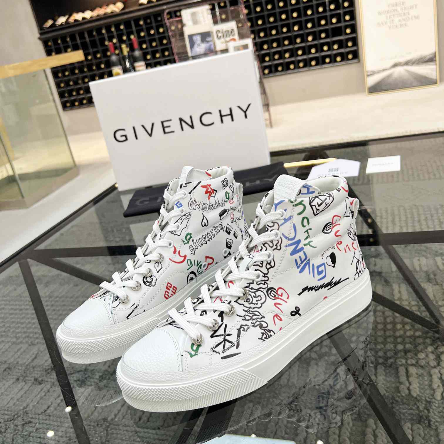 Givenchy City High Top Sneaker - PerfectKickZ