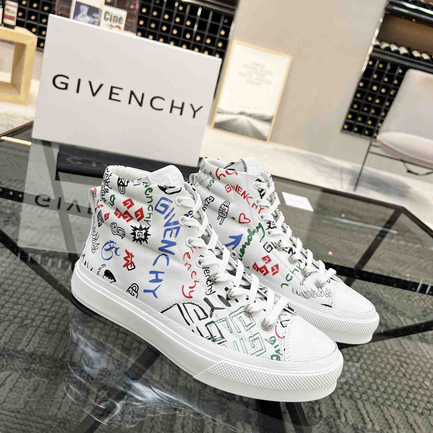 Givenchy City High Top Sneaker - PerfectKickZ