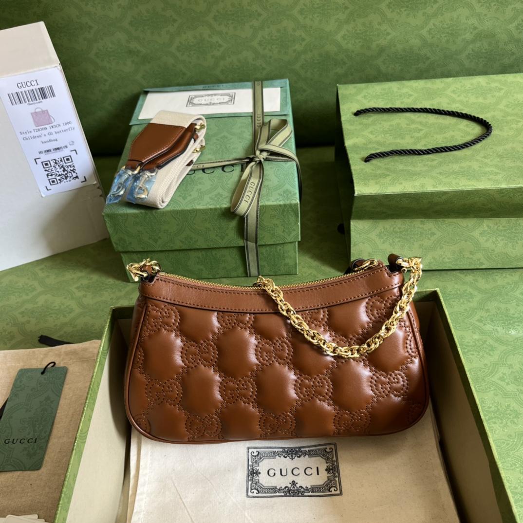 Gucci GG Matelassé Handbag(25-15-8cm) - 