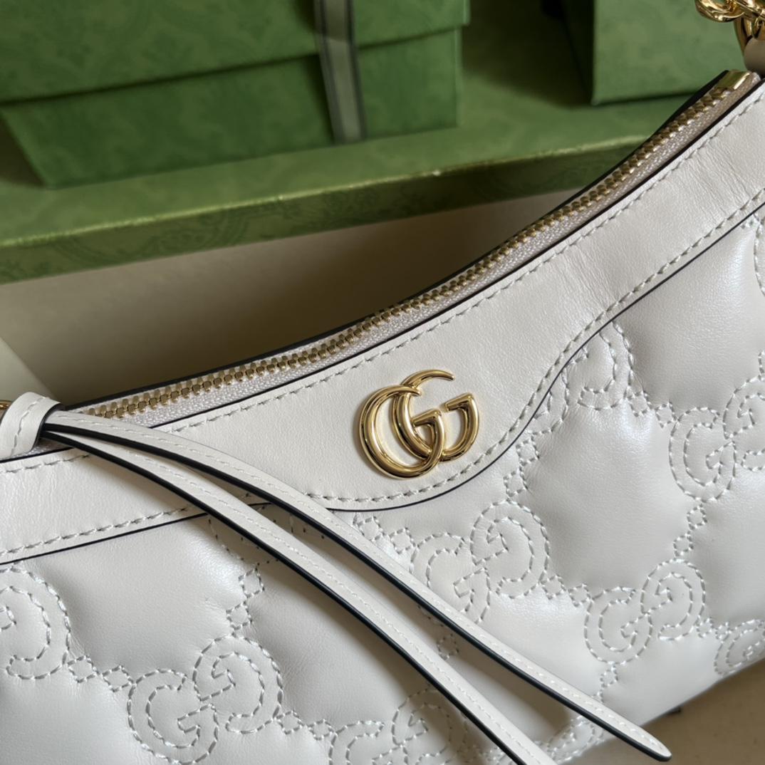 Gucci GG Matelassé Handbag(25-15-8cm) - PerfectKickZ