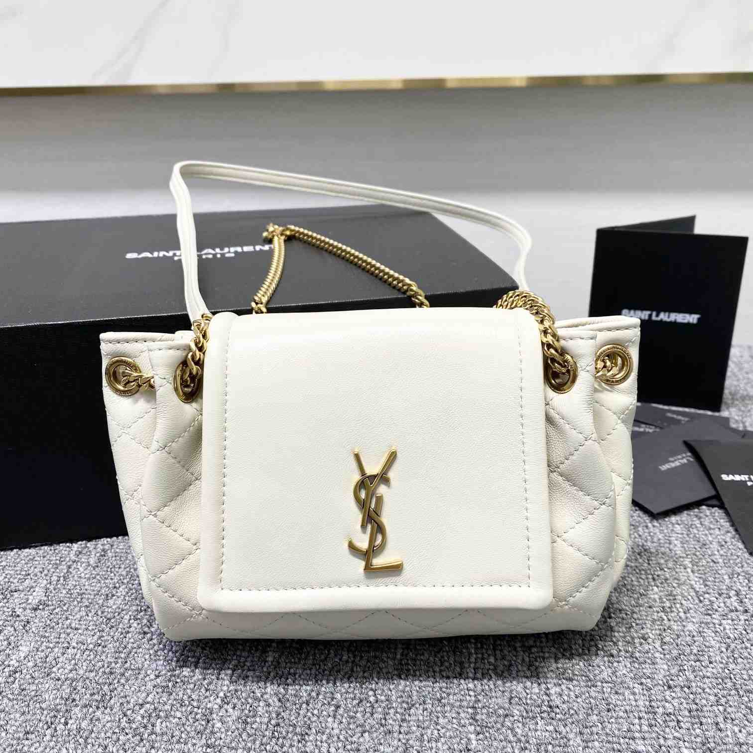 Saint Laurent Mini Nolita In Lambskin - PerfectKickZ