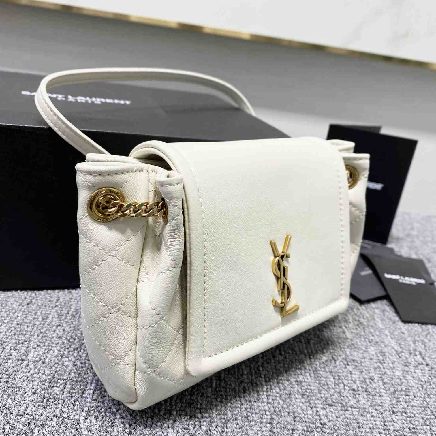 Saint Laurent Mini Nolita In Lambskin - PerfectKickZ