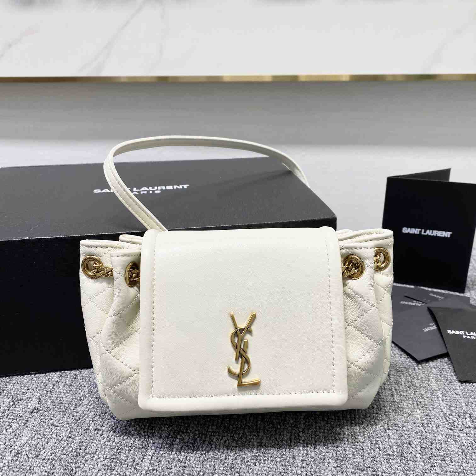 Saint Laurent Mini Nolita In Lambskin - PerfectKickZ