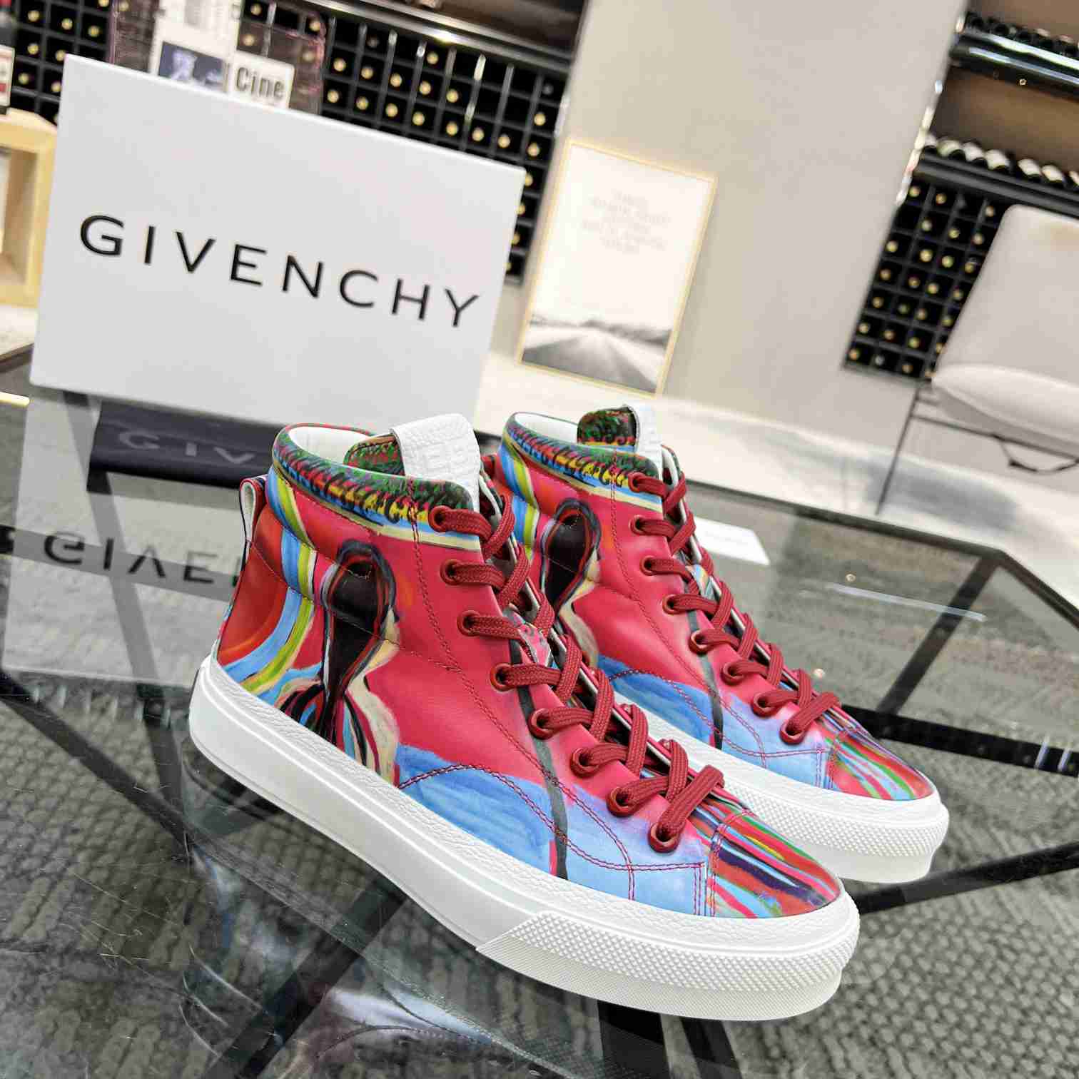 Givenchy City High Top Sneaker - PerfectKickZ