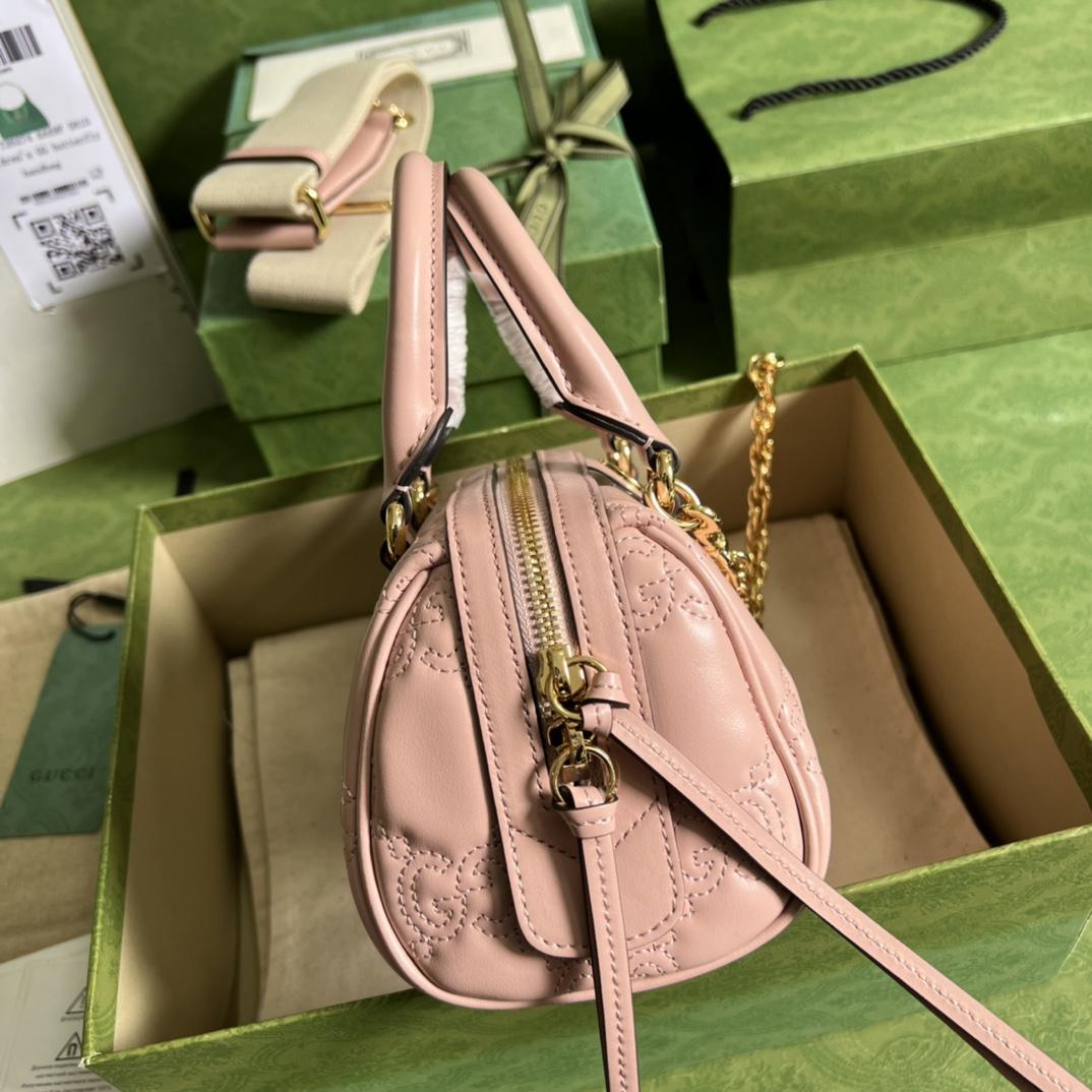 Gucci GG Matelassé Mini Bag(19*13*11cm) - 