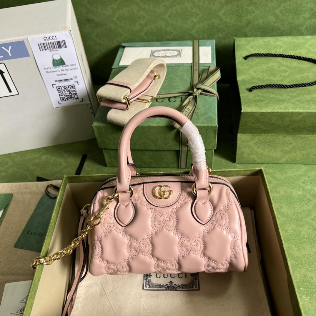Gucci GG Matelassé Mini Bag(19*13*11cm) - PerfectKickZ