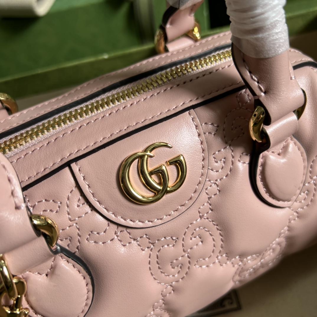 Gucci GG Matelassé Mini Bag(19*13*11cm) - 