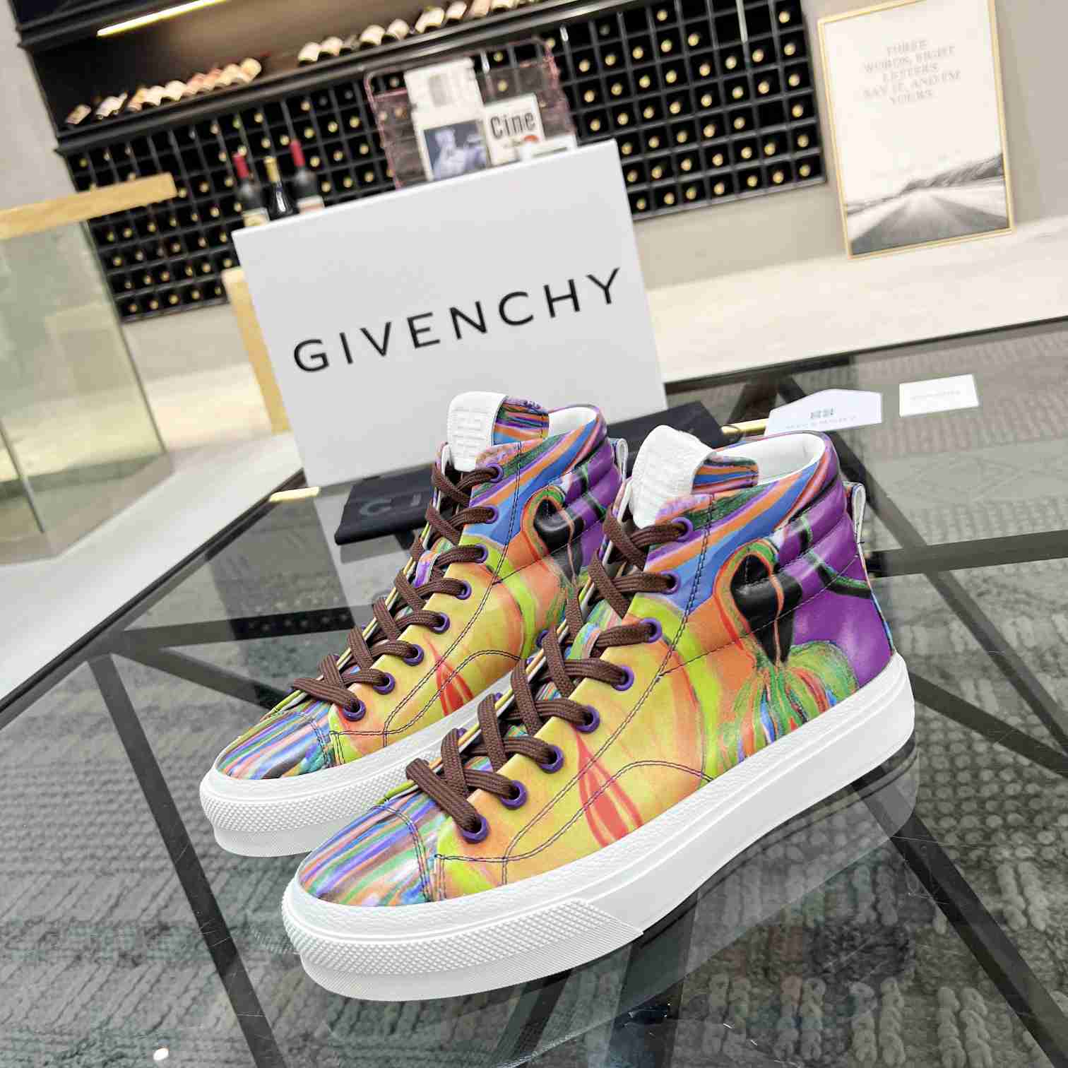 Givenchy City High Top Sneaker - PerfectKickZ