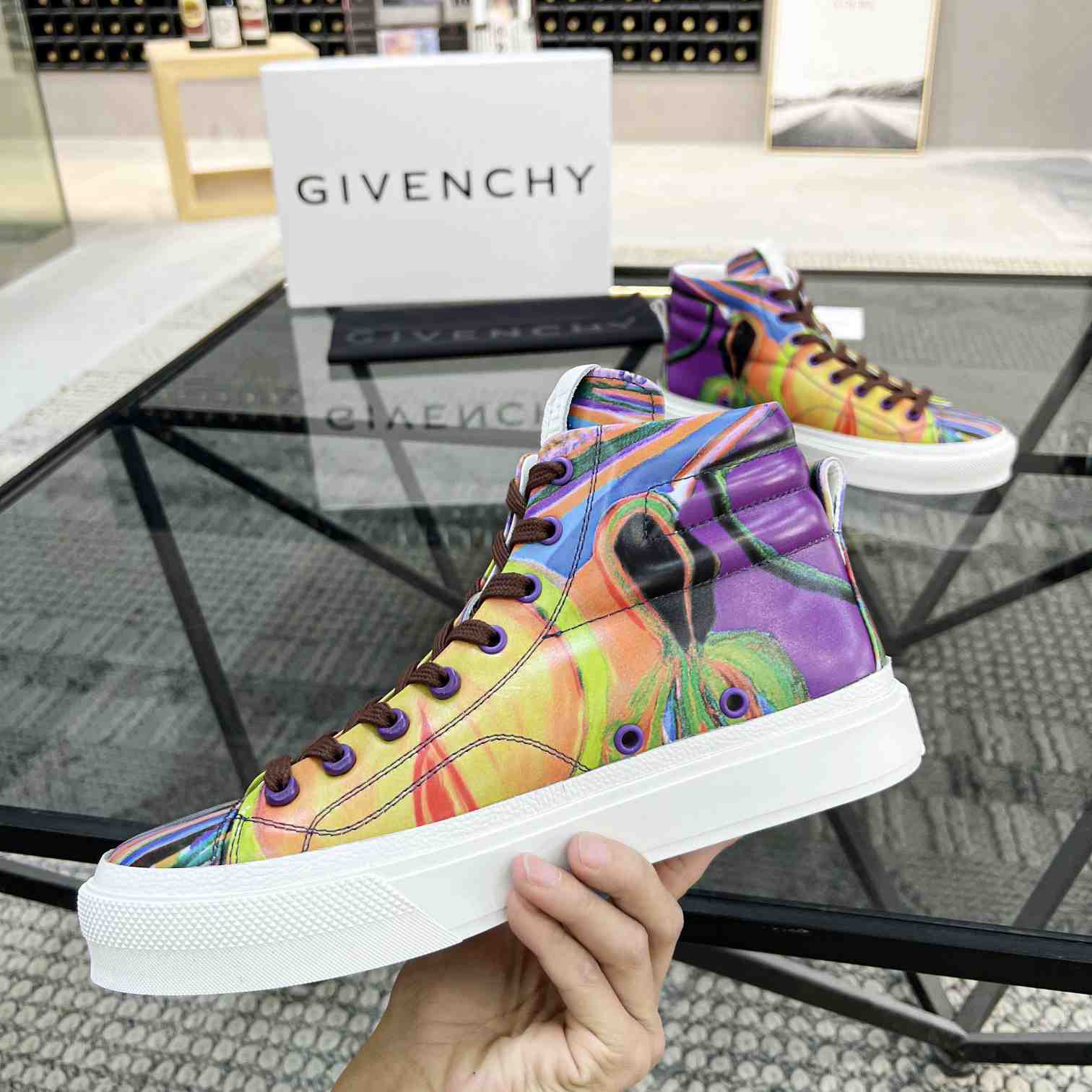 Givenchy City High Top Sneaker - PerfectKickZ
