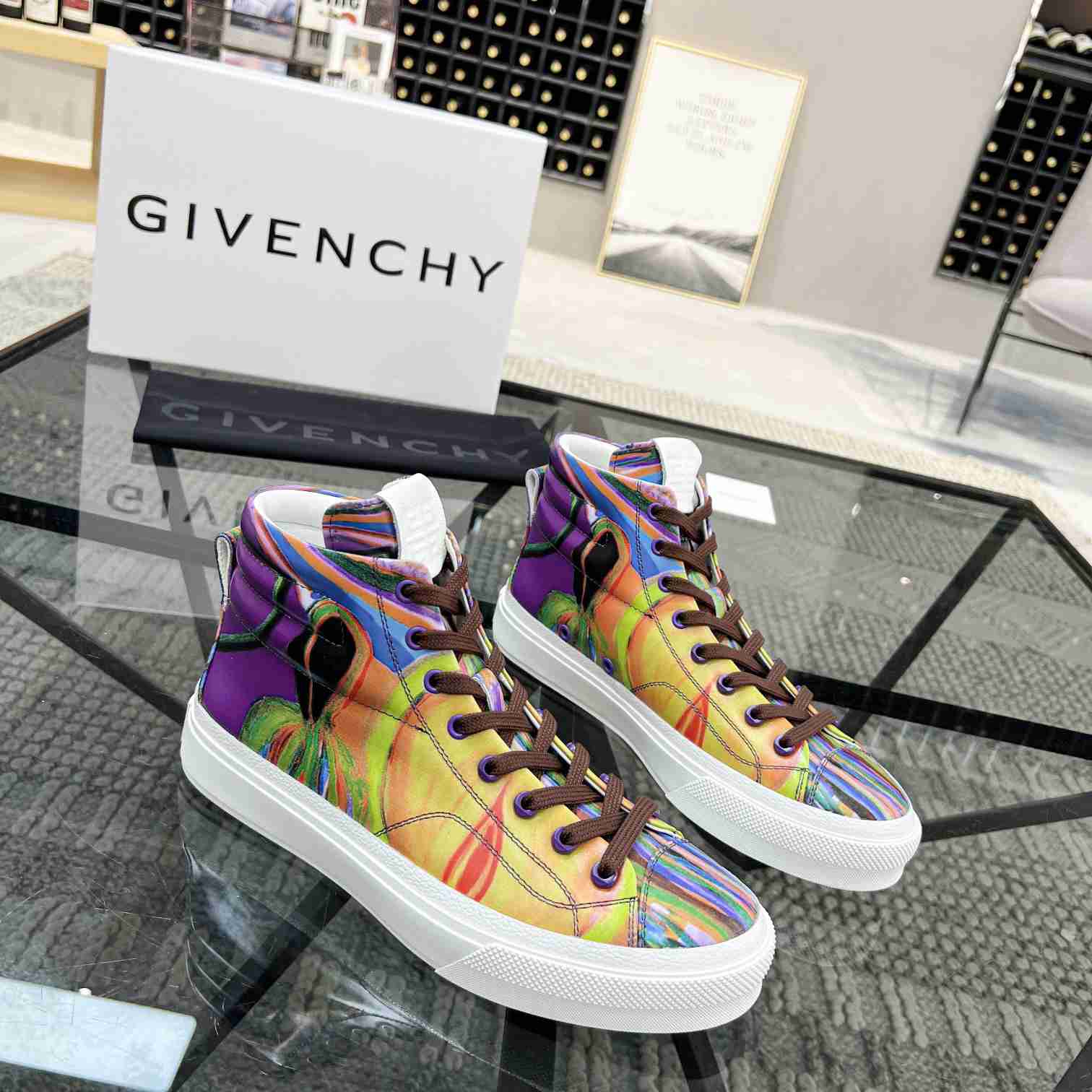 Givenchy City High Top Sneaker - PerfectKickZ