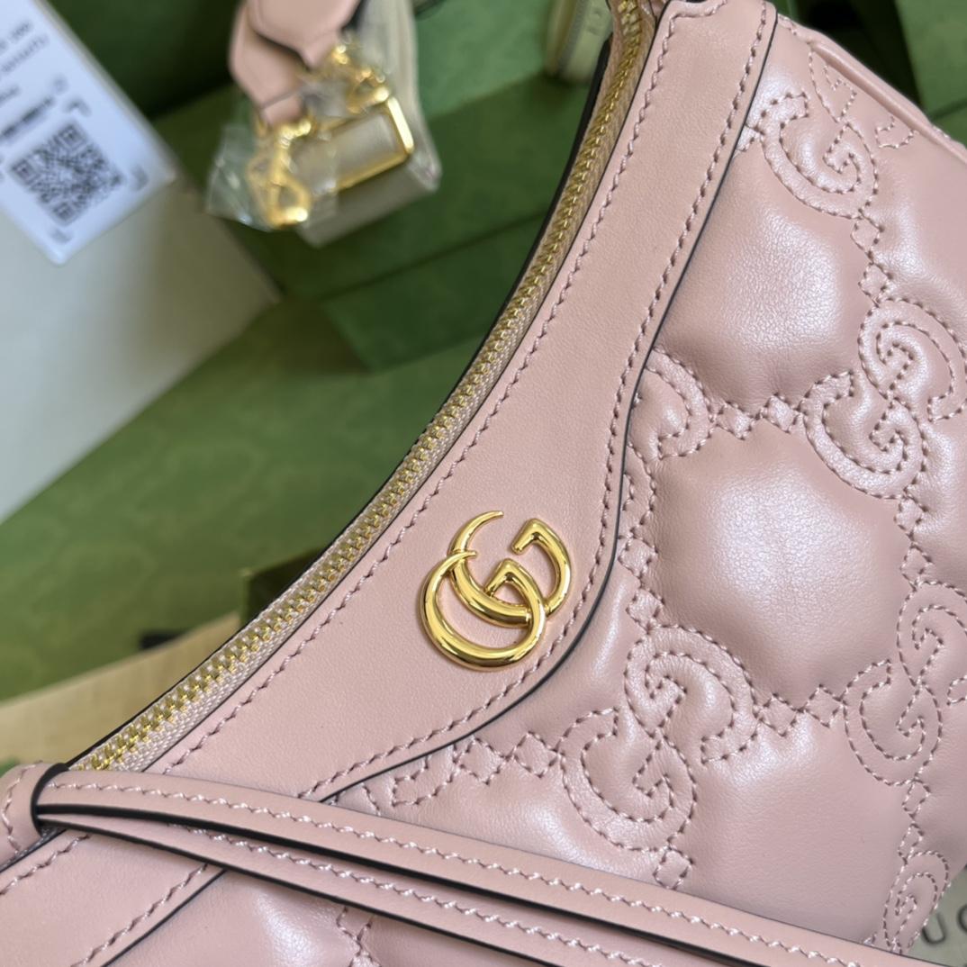 Gucci GG Matelassé Handbag(25-15-8cm) - 