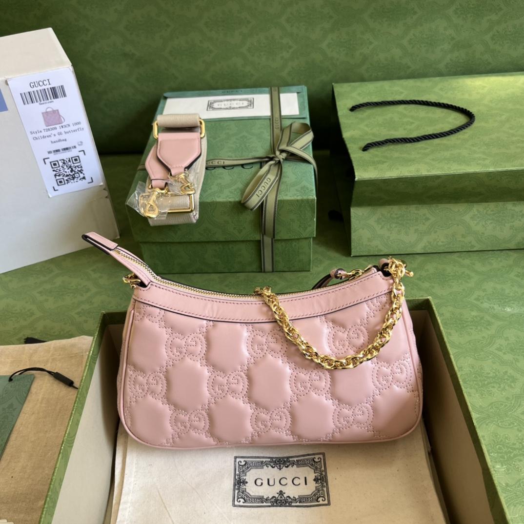 Gucci GG Matelassé Handbag(25-15-8cm) - 