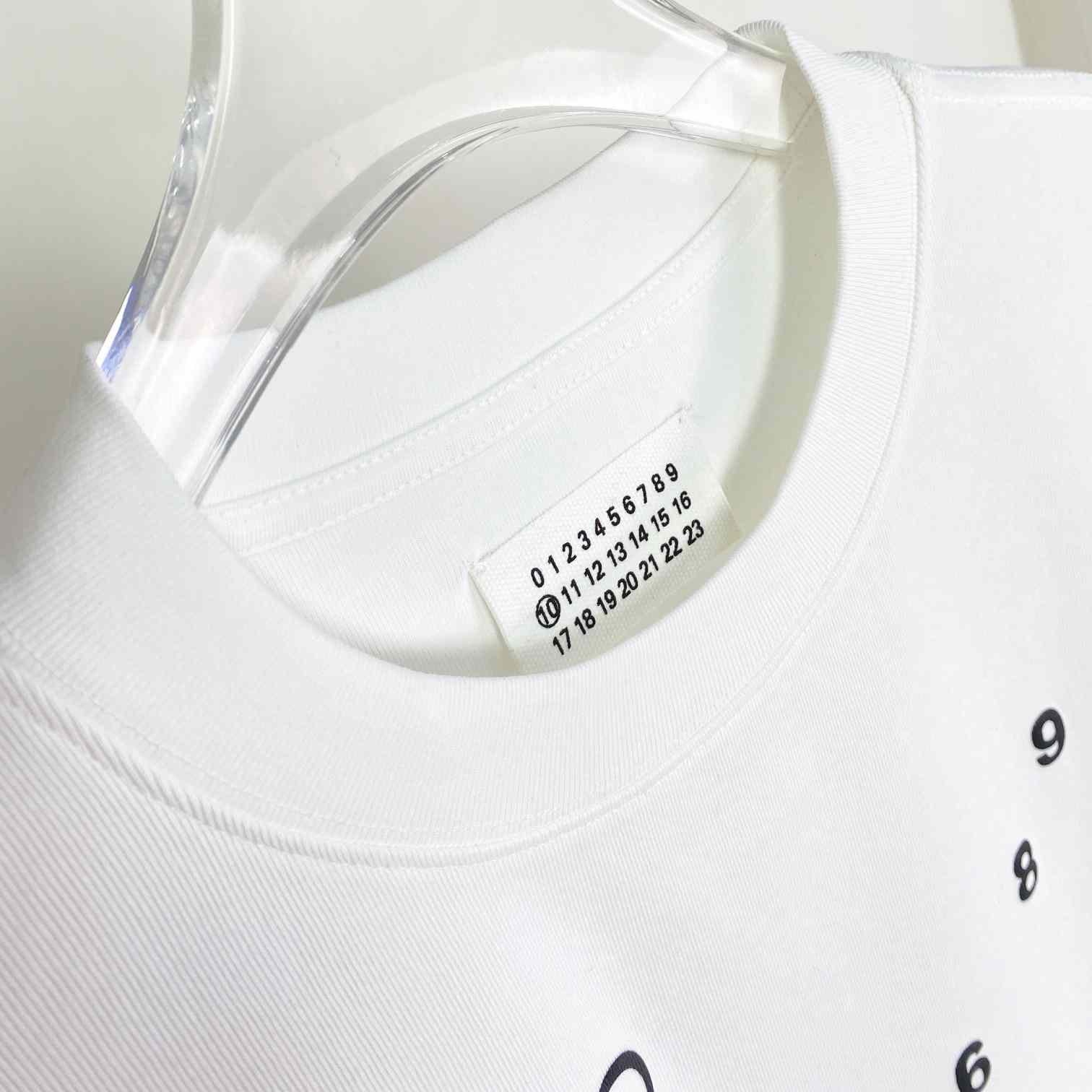 Maison Margiela Numbers Logo T-Shirt - PerfectKickZ