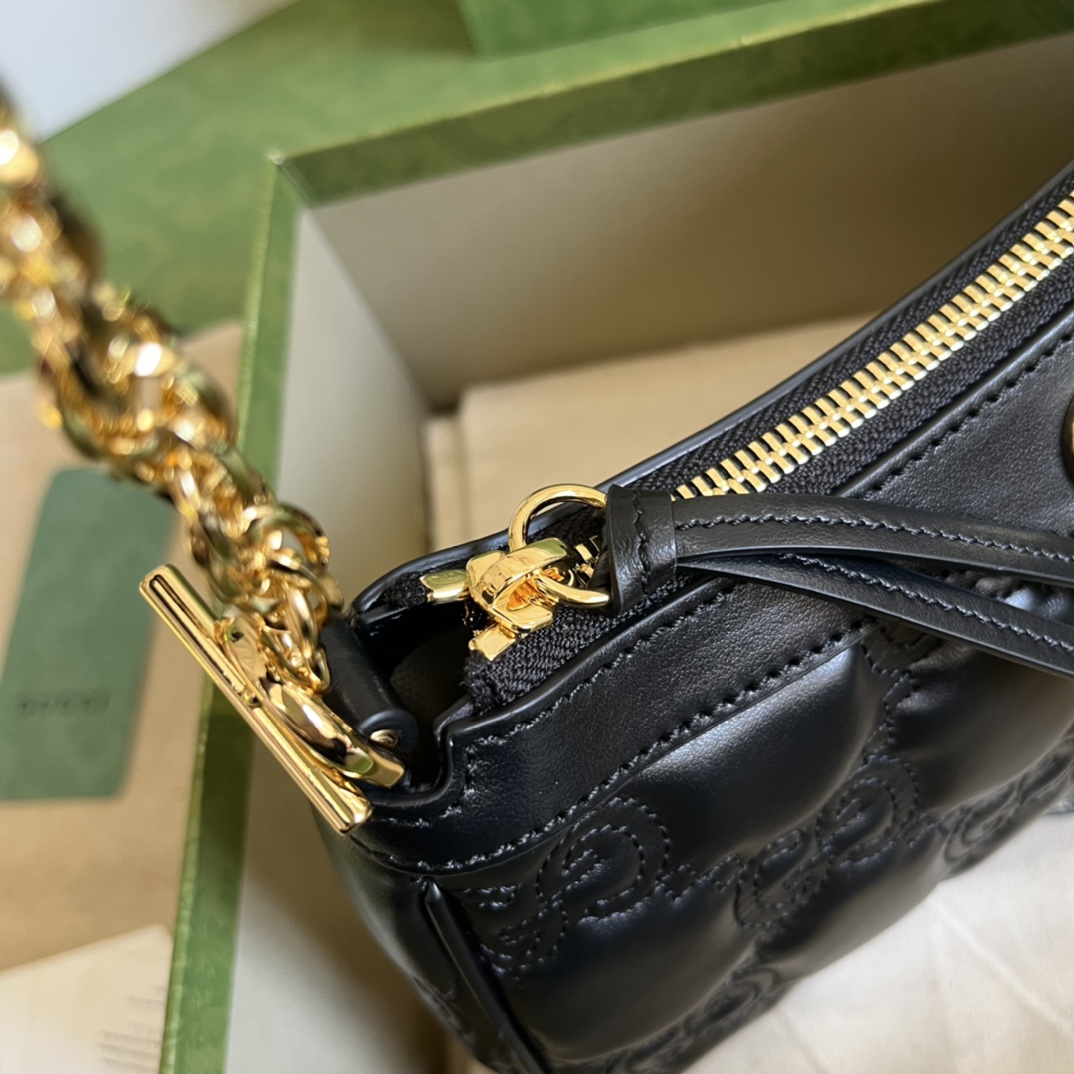Gucci GG Matelassé Handbag(25-15-8cm) - PerfectKickZ