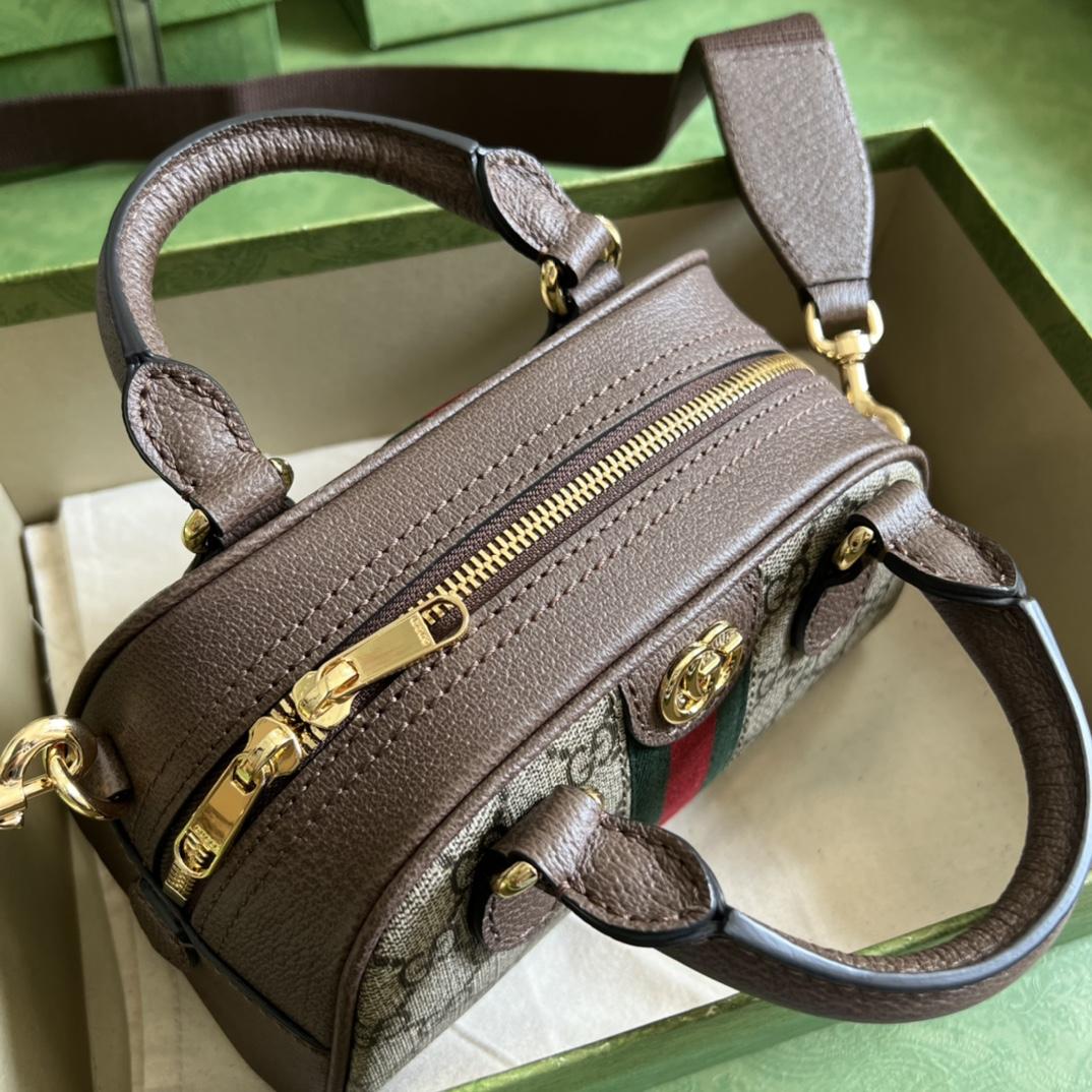Gucci Ophidia GG Mini Top Handle Bag(21-12-10cm) - PerfectKickZ