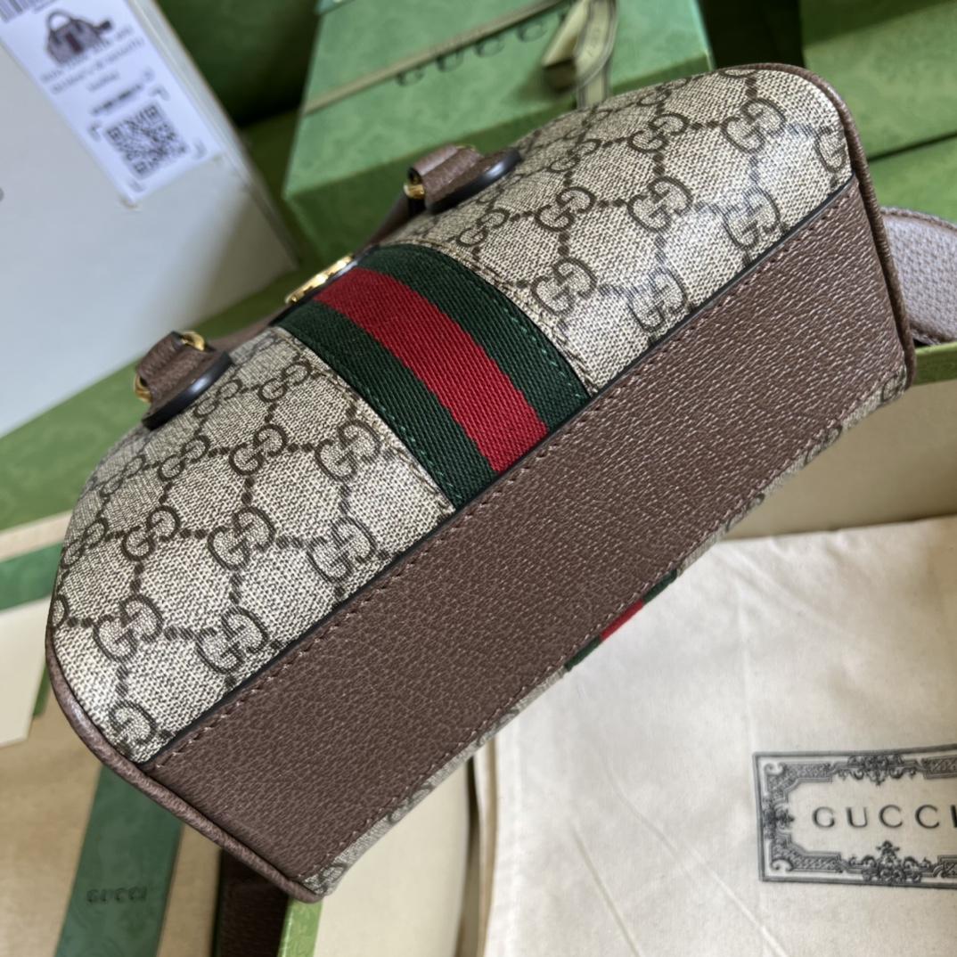 Gucci Ophidia GG Mini Top Handle Bag(21-12-10cm) - PerfectKickZ