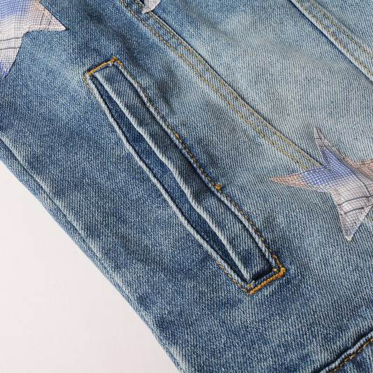Amiri Chemist Star Trucker Jacket - PerfectKickZ