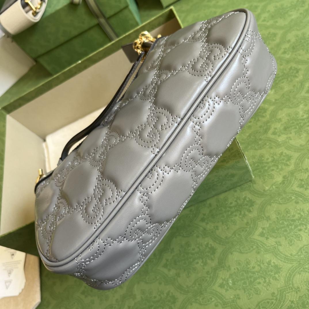 Gucci GG Matelassé Handbag(25-15-8cm) - 