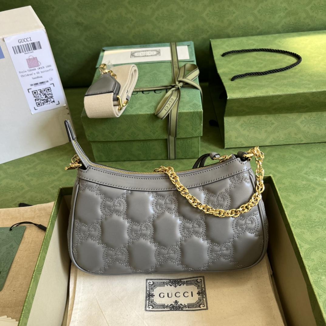 Gucci GG Matelassé Handbag(25-15-8cm) - 