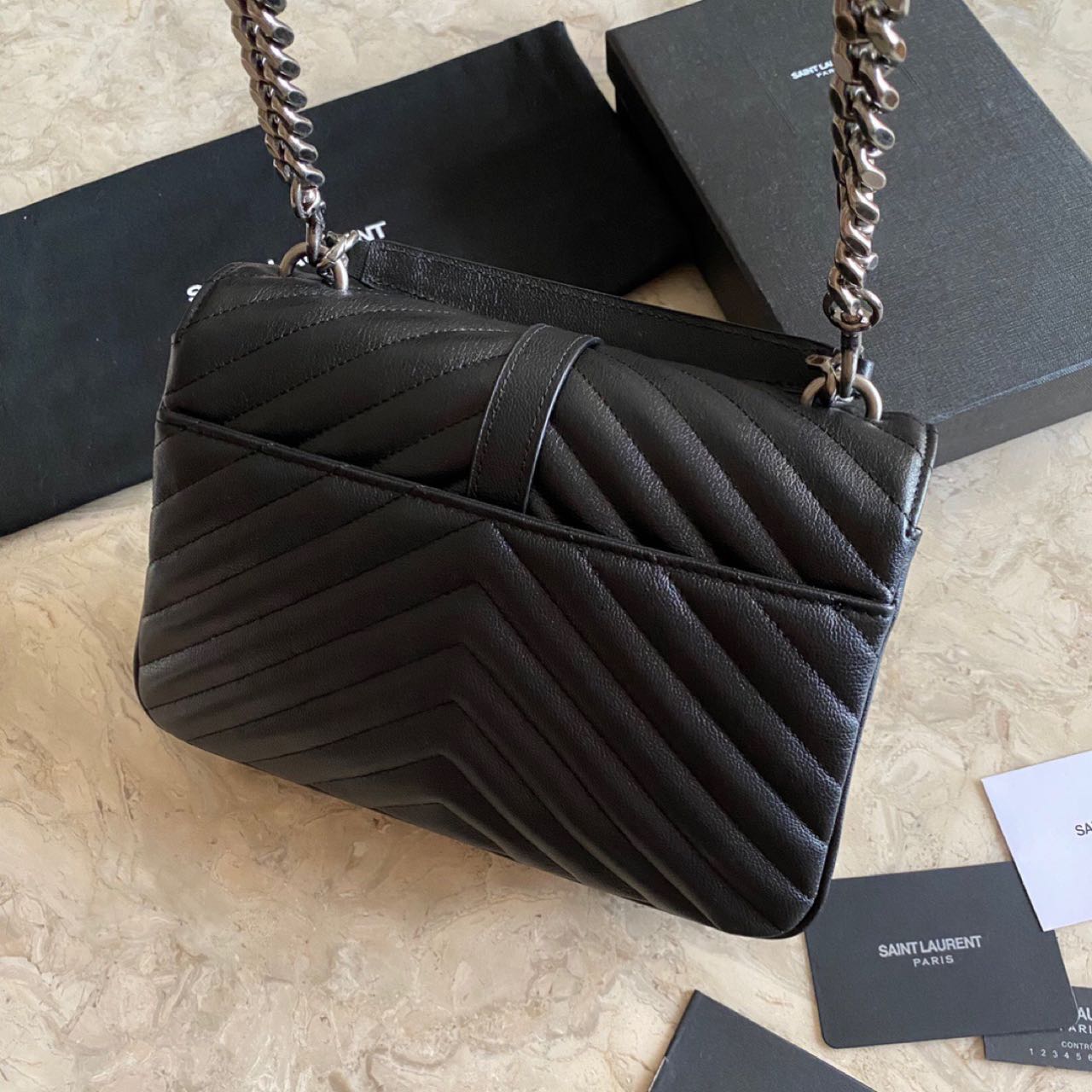 Saint Laurent College Shoulder Bag    24cm - PerfectKickZ