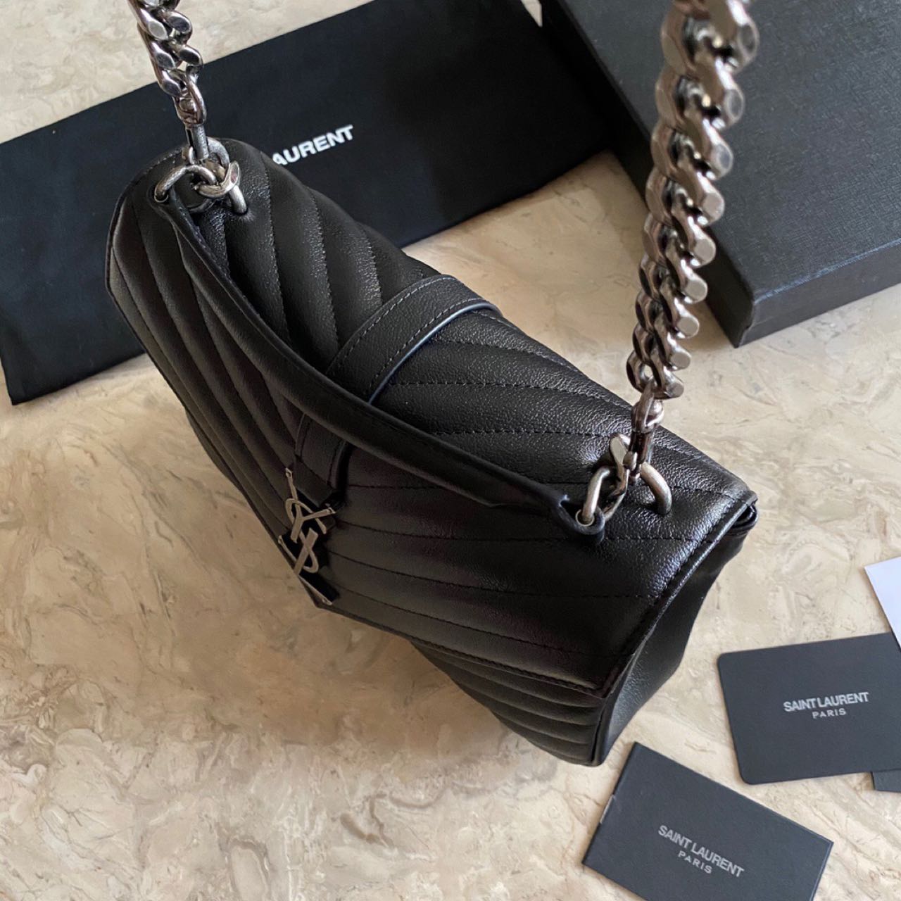 Saint Laurent College Shoulder Bag    24cm - PerfectKickZ