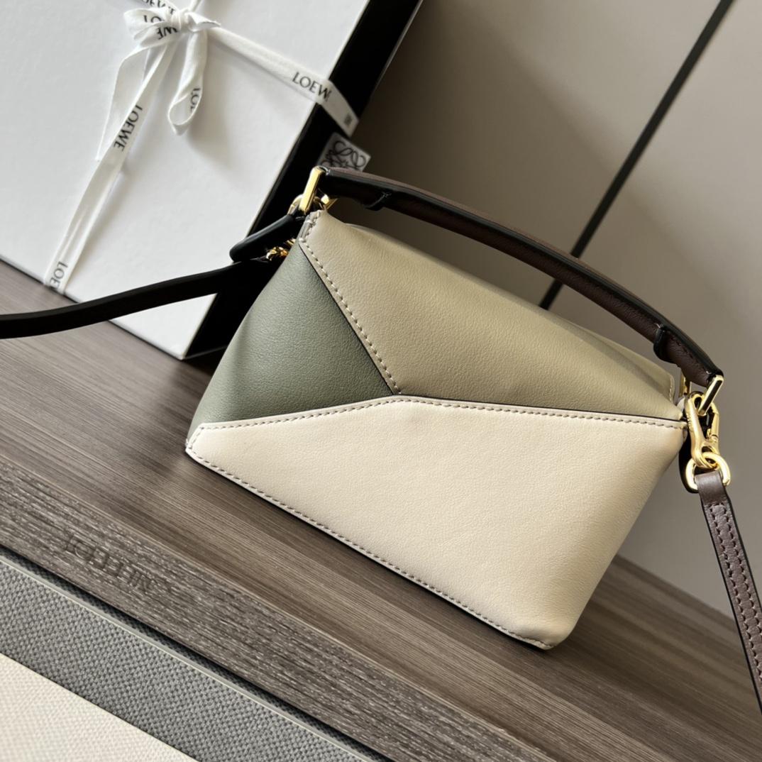 Loewe Mini Puzzle Edge In Nappa Calfskin - PerfectKickZ