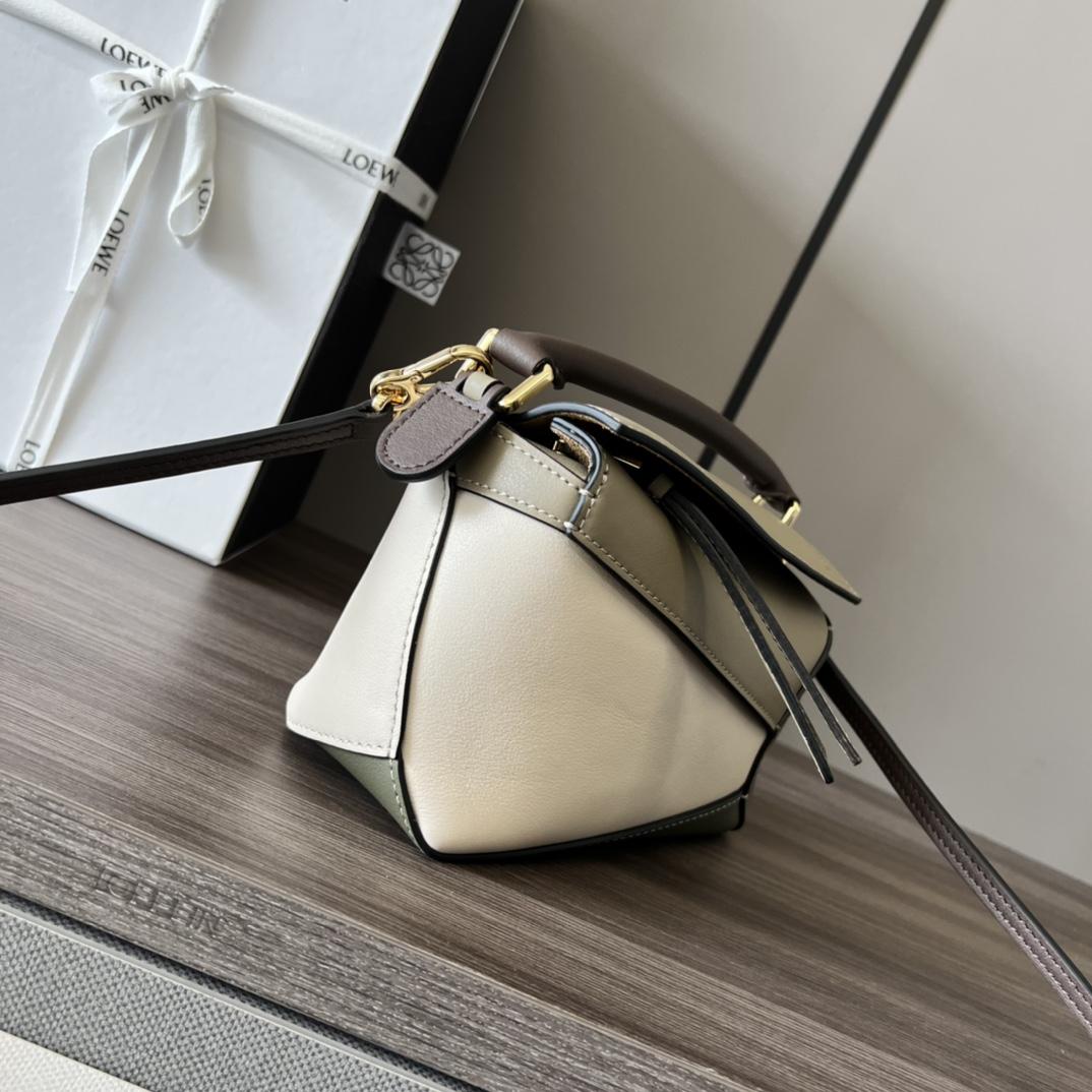 Loewe Mini Puzzle Edge In Nappa Calfskin - PerfectKickZ