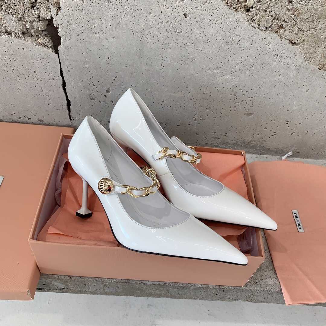 Miu Miu Patent Leather Pumps - PerfectKickZ