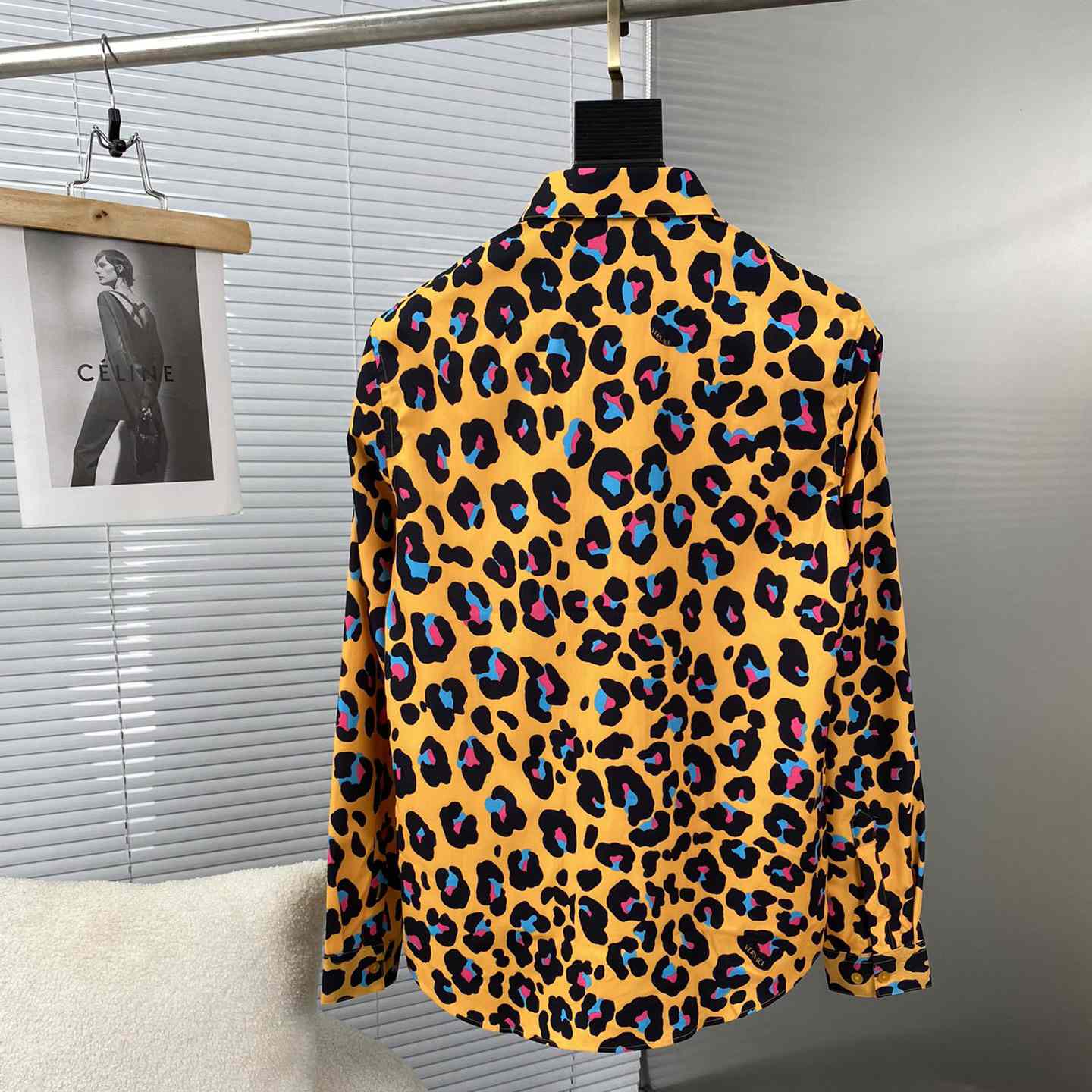 Versace Daisy Leopard Shirt - PerfectKickZ