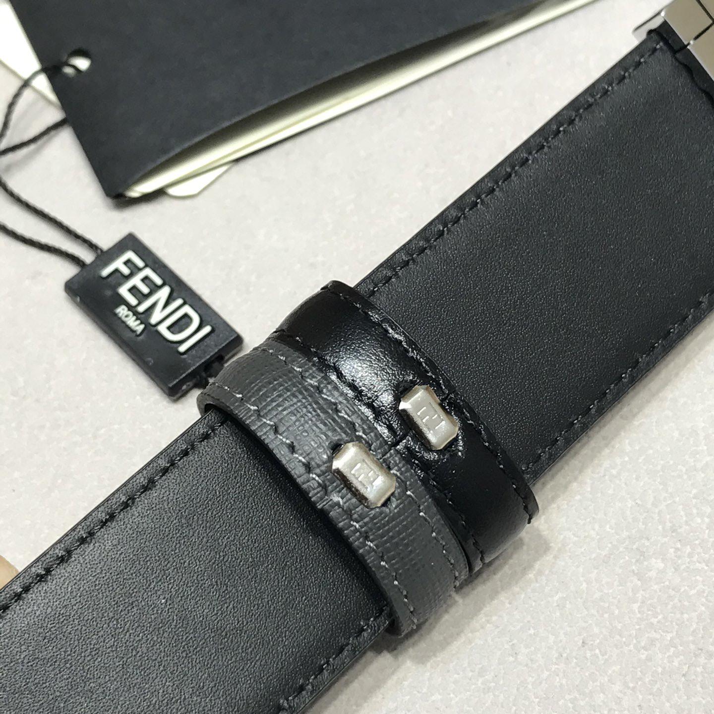 Fendi Leather Belt    35mm - PerfectKickZ