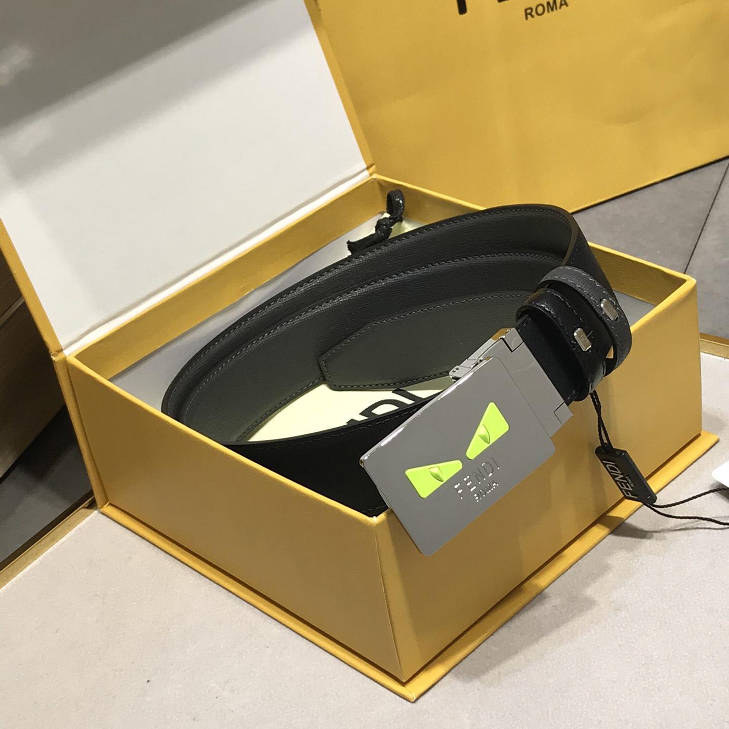 Fendi Leather Belt    35mm - PerfectKickZ