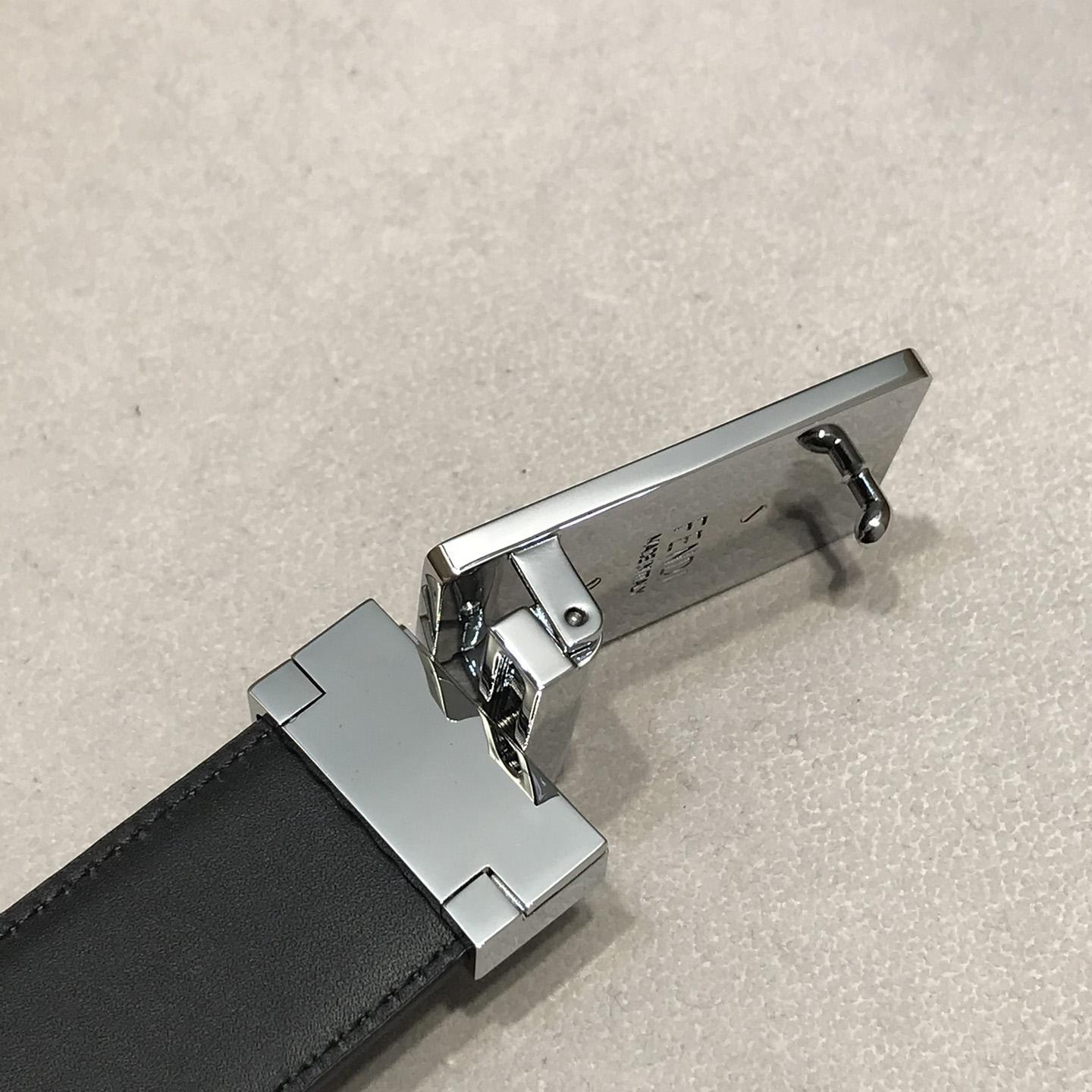 Fendi Leather Belt    35mm - PerfectKickZ
