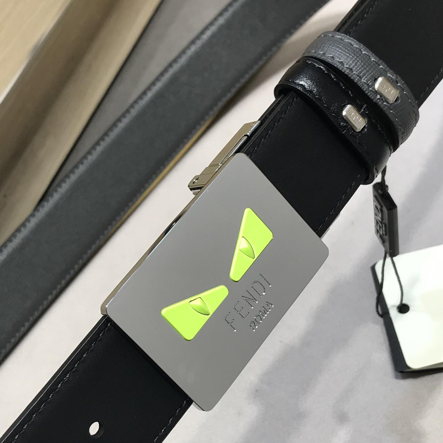 Fendi Leather Belt    35mm - PerfectKickZ