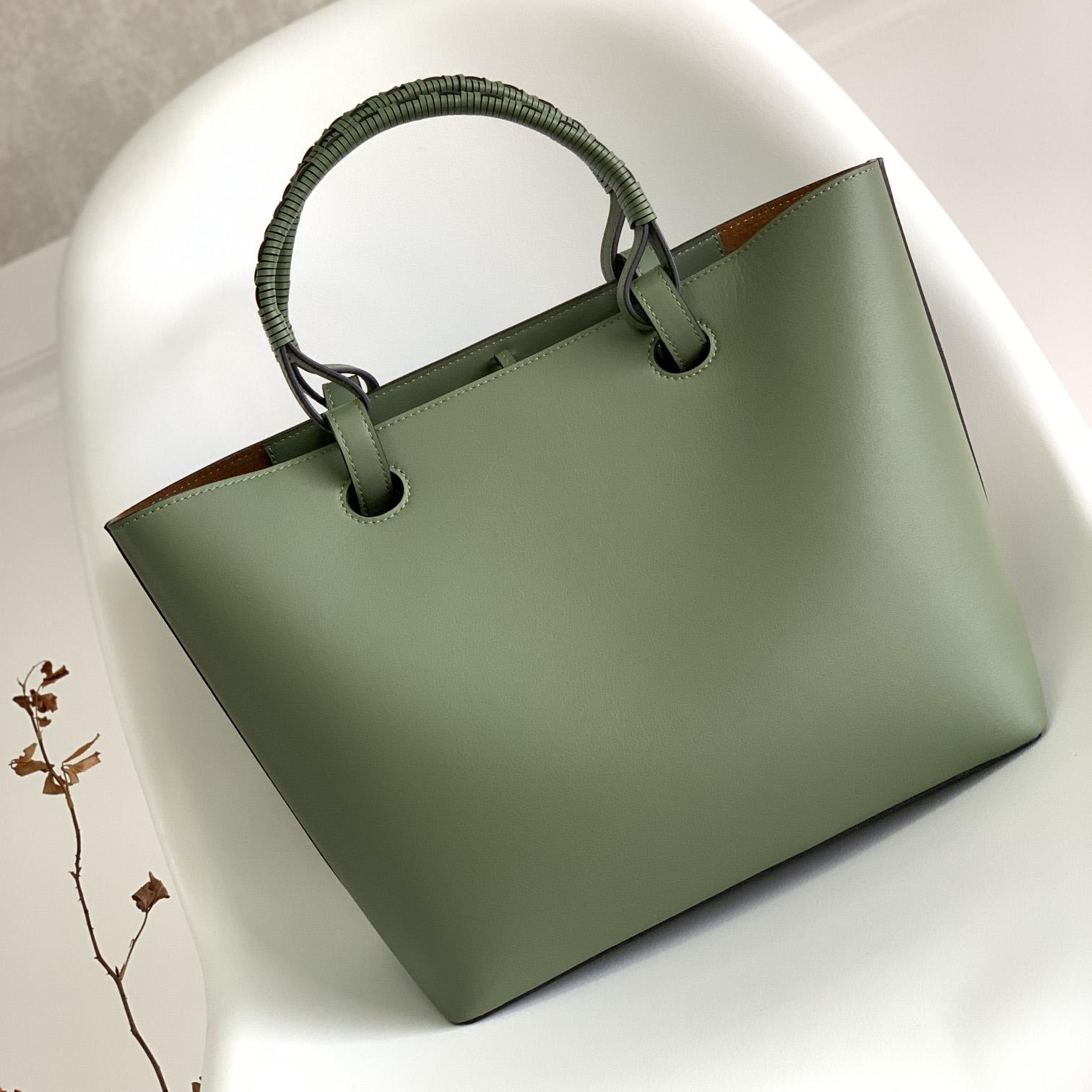 Loewe Small Anagram Tote Bag In Classic Calfskin - PerfectKickZ