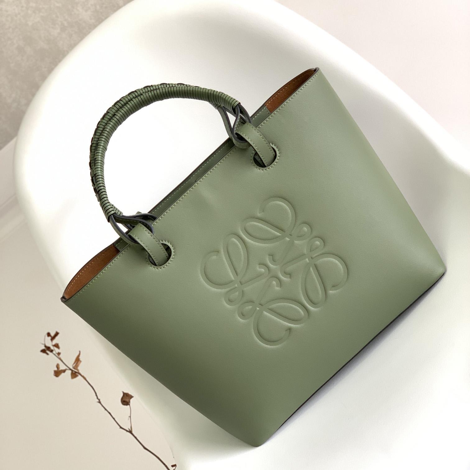 Loewe Small Anagram Tote Bag In Classic Calfskin - PerfectKickZ