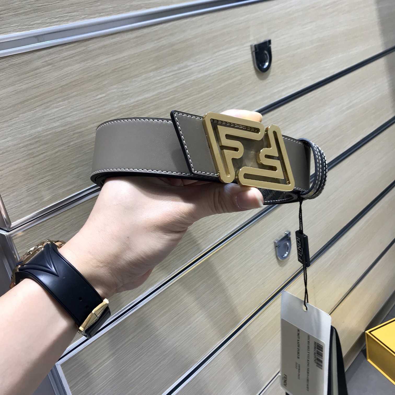 Fendi Leather Belt - PerfectKickZ