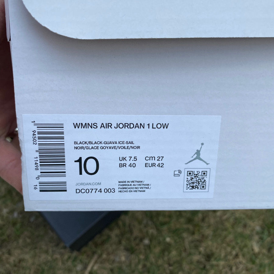 Air Jordan 1 Low AJ1 Guava Ice Sneaker    DC0774-003 - PerfectKickZ