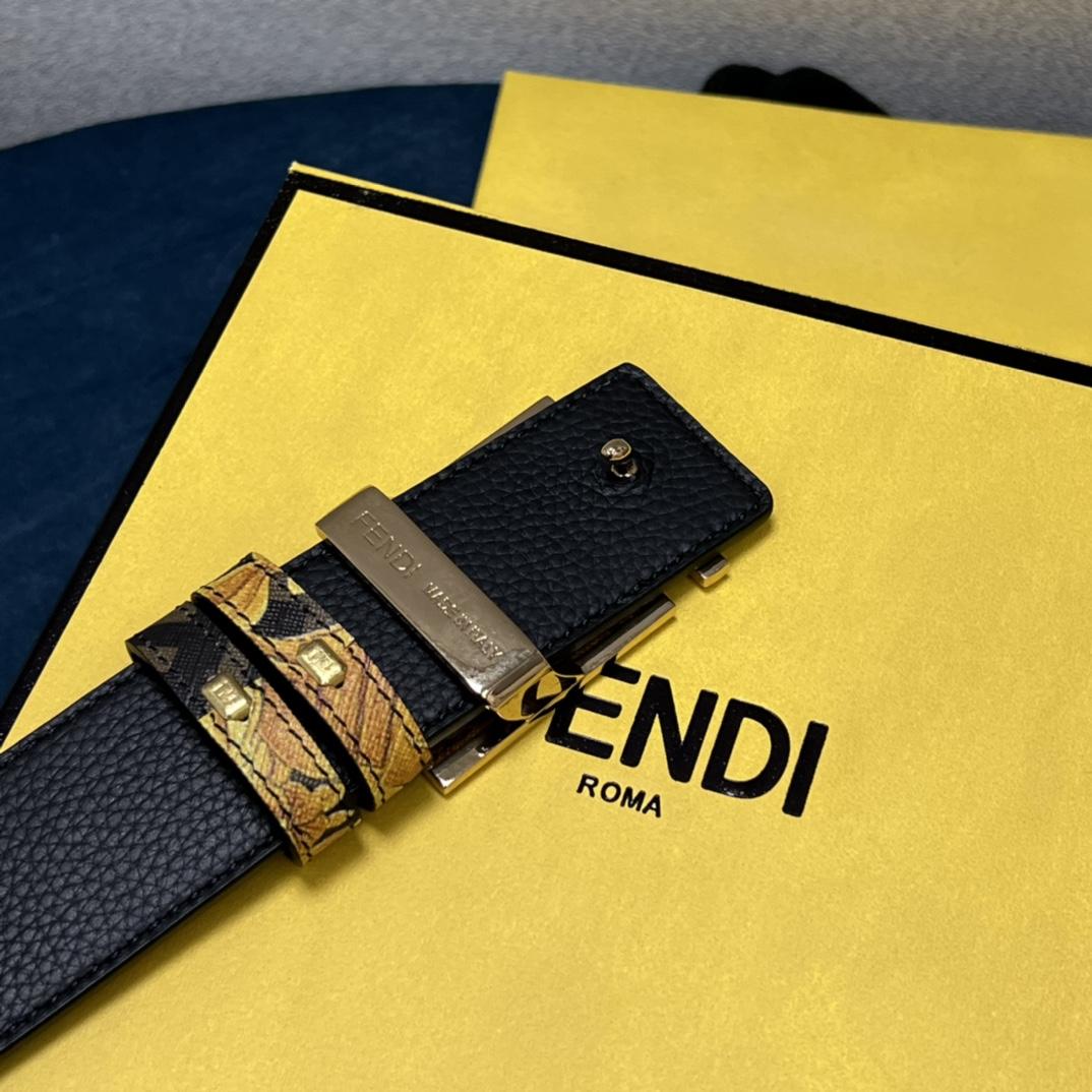 Fendi x Versace Fendace Reversible Belt - PerfectKickZ