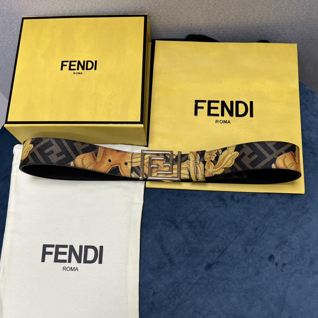 Fendi x Versace Fendace Reversible Belt - PerfectKickZ