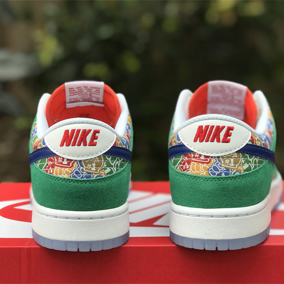 Nike Dunk Low “Foam Finger” Sneaker       DZ5184-300 - PerfectKickZ