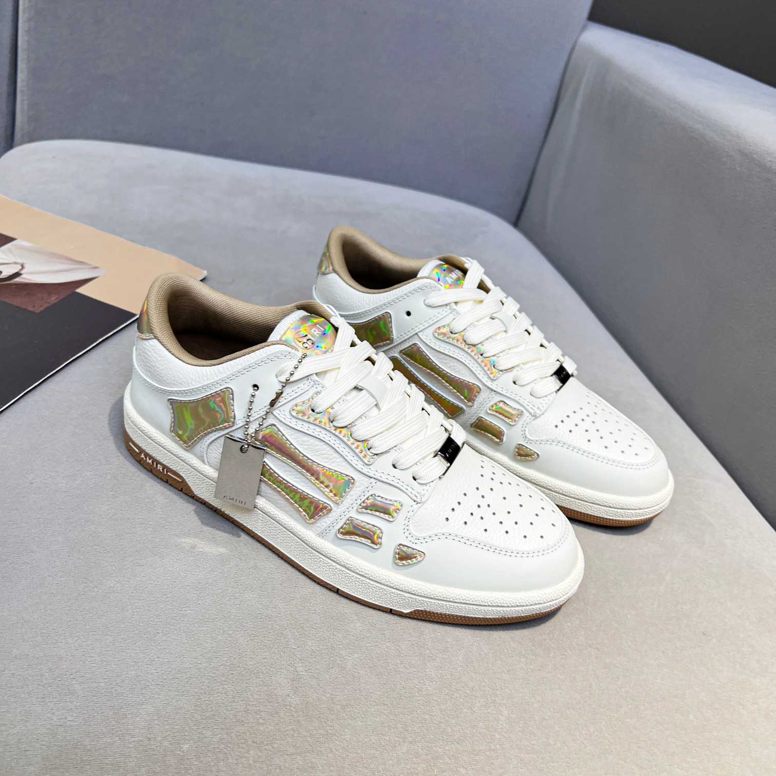 Amiri Skel-Top Low Sneaker  - PerfectKickZ