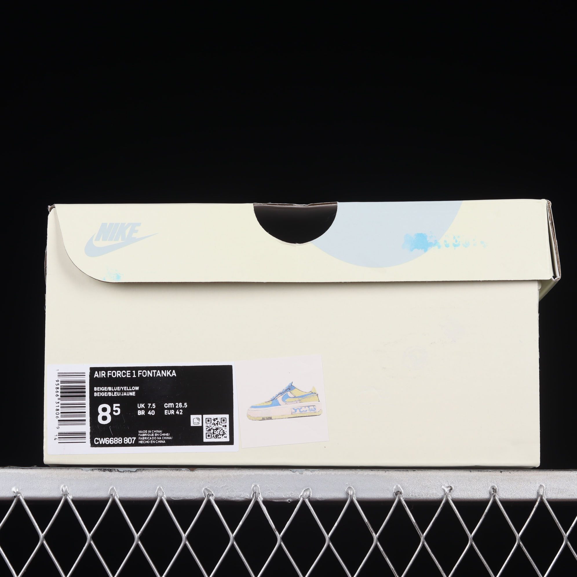 Air Force 1 Fontanka "Beach Blue" Sneaker    CW6688-807 - 