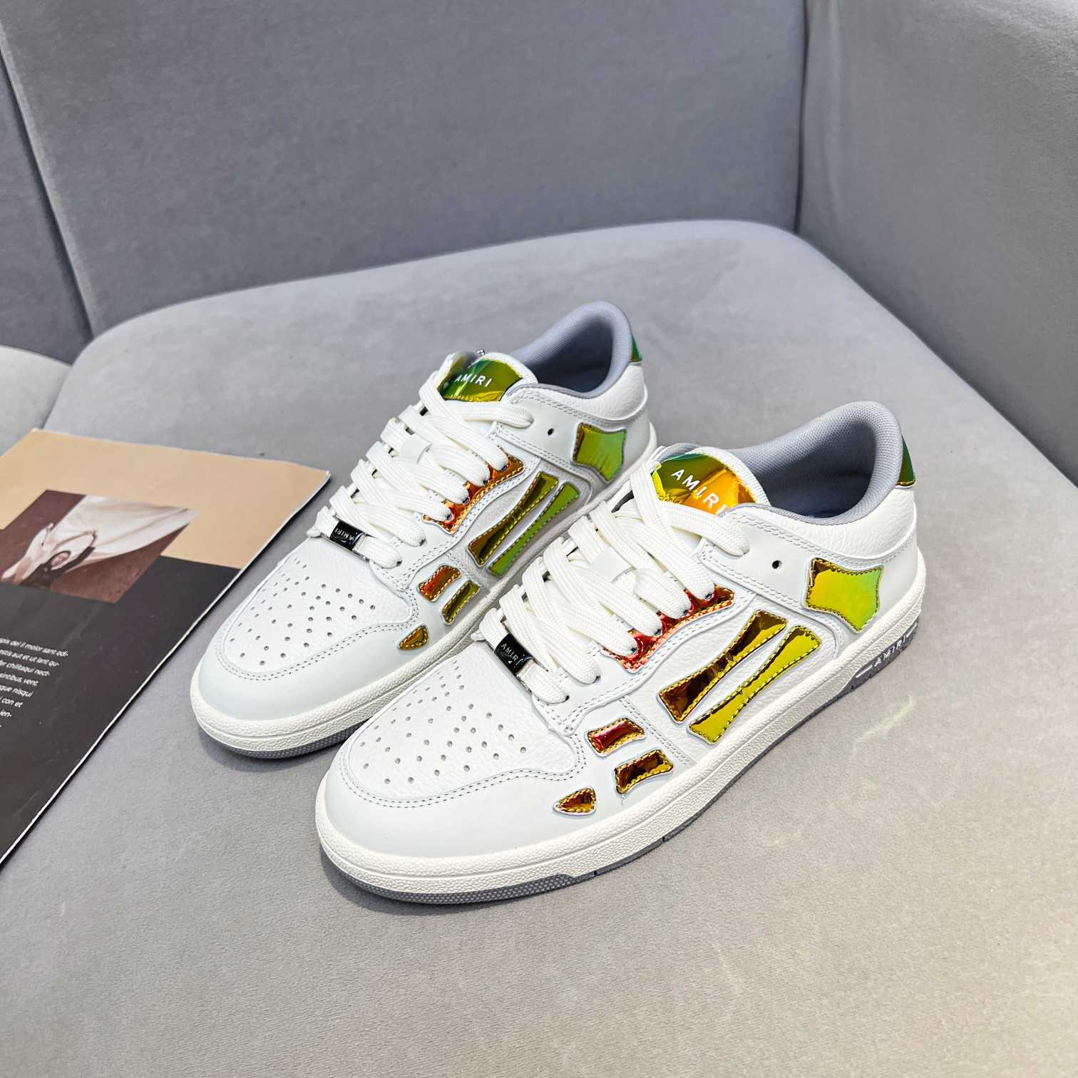 Amiri Skel-Top Low Sneaker  - PerfectKickZ