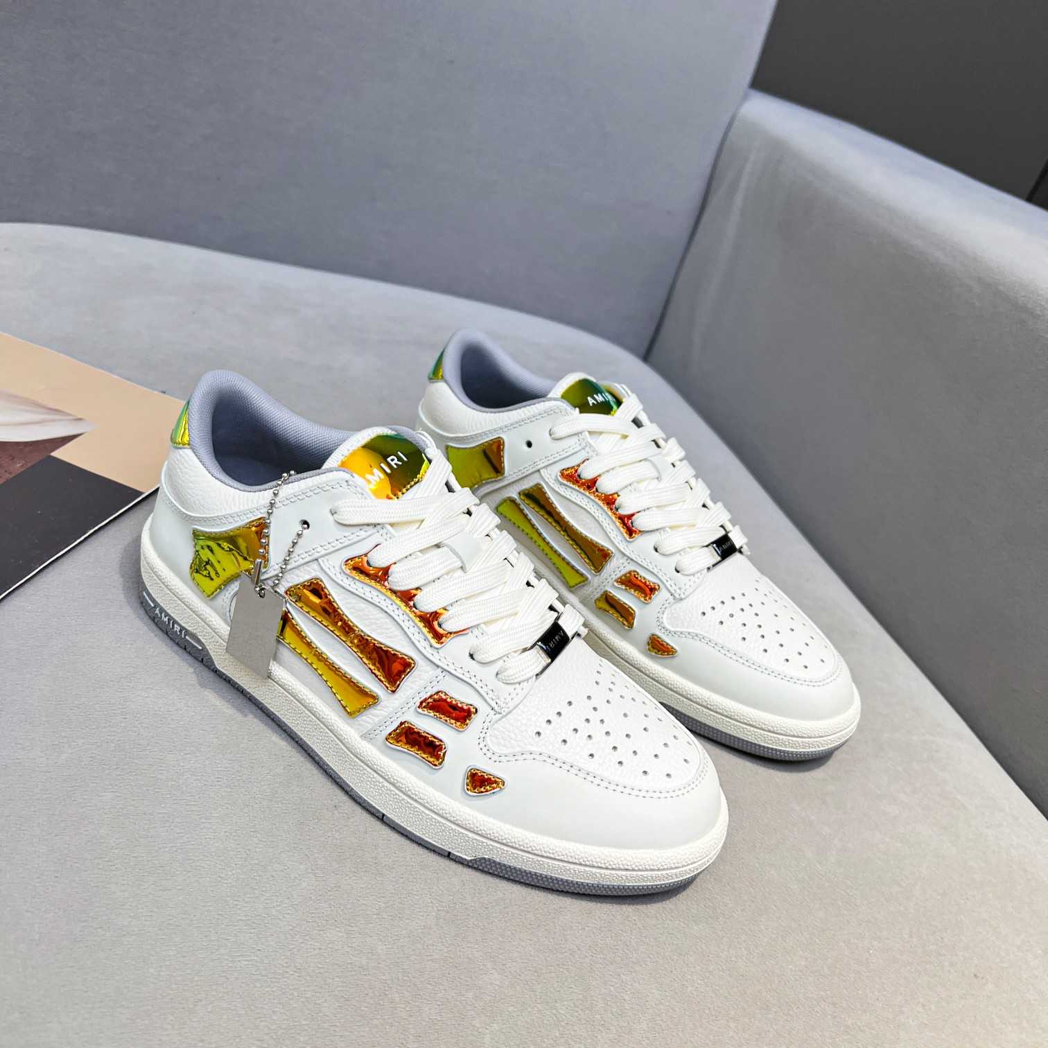 Amiri Skel-Top Low Sneaker  - PerfectKickZ