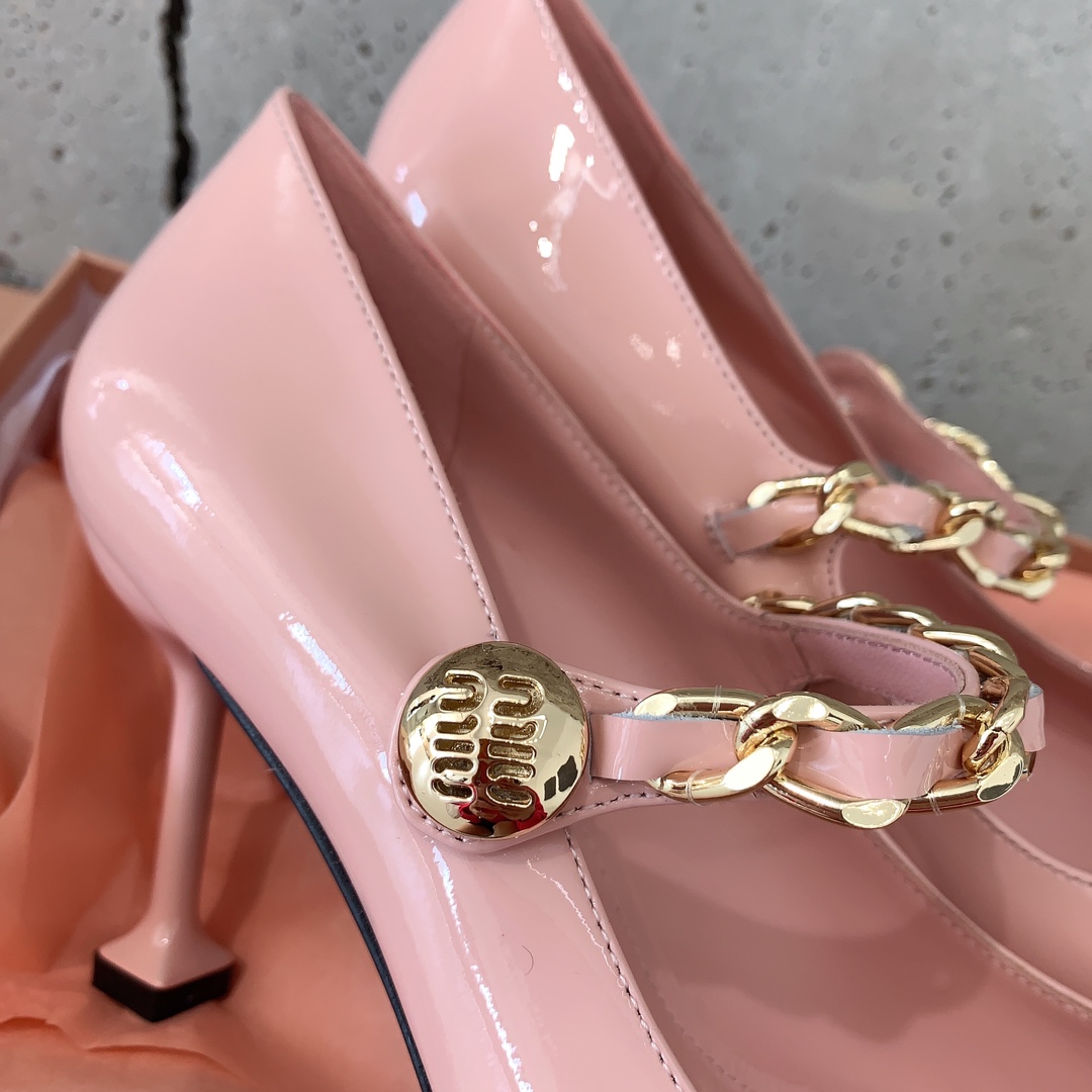 Miu Miu Patent Leather Pumps - PerfectKickZ