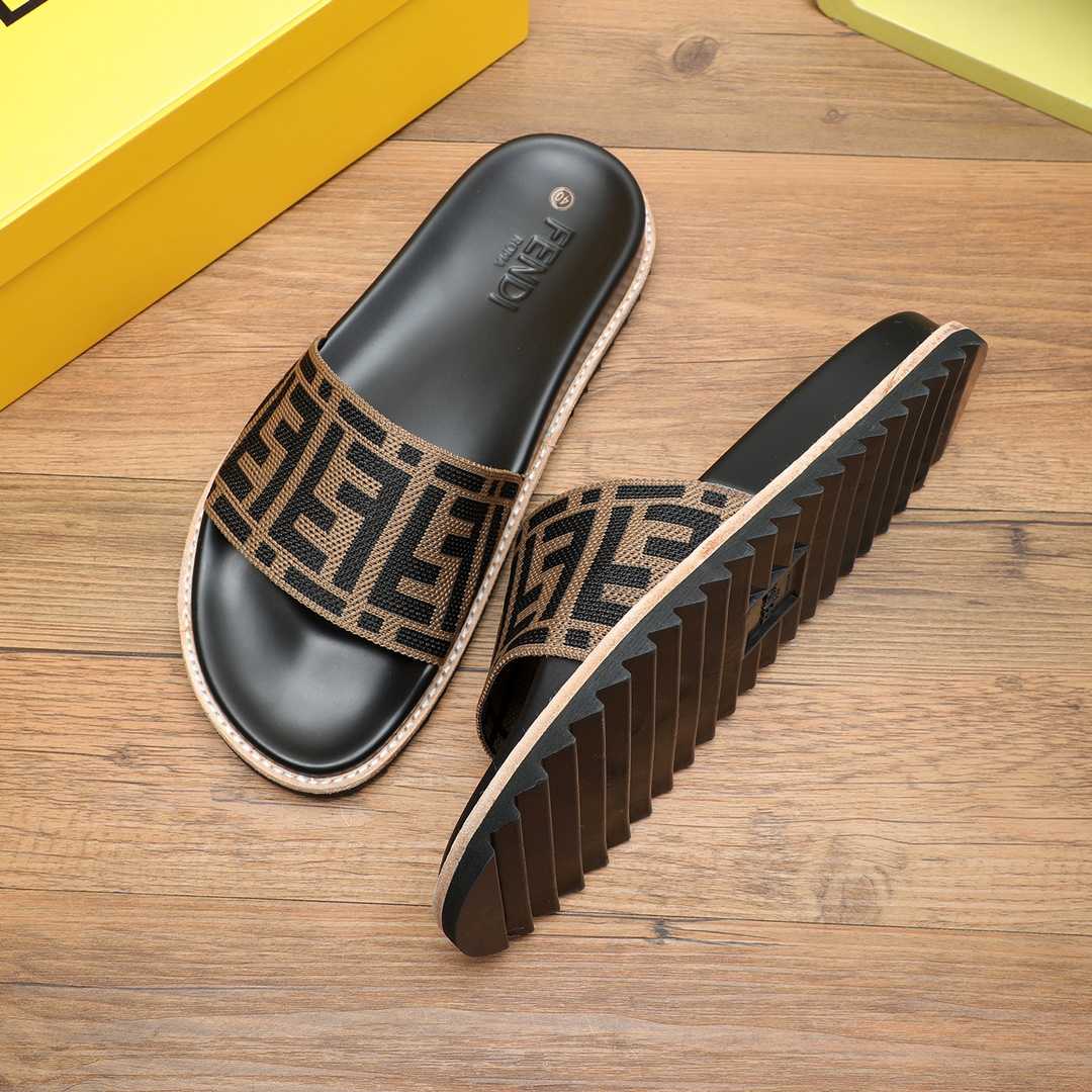 Fendi FF Logo Slides - 