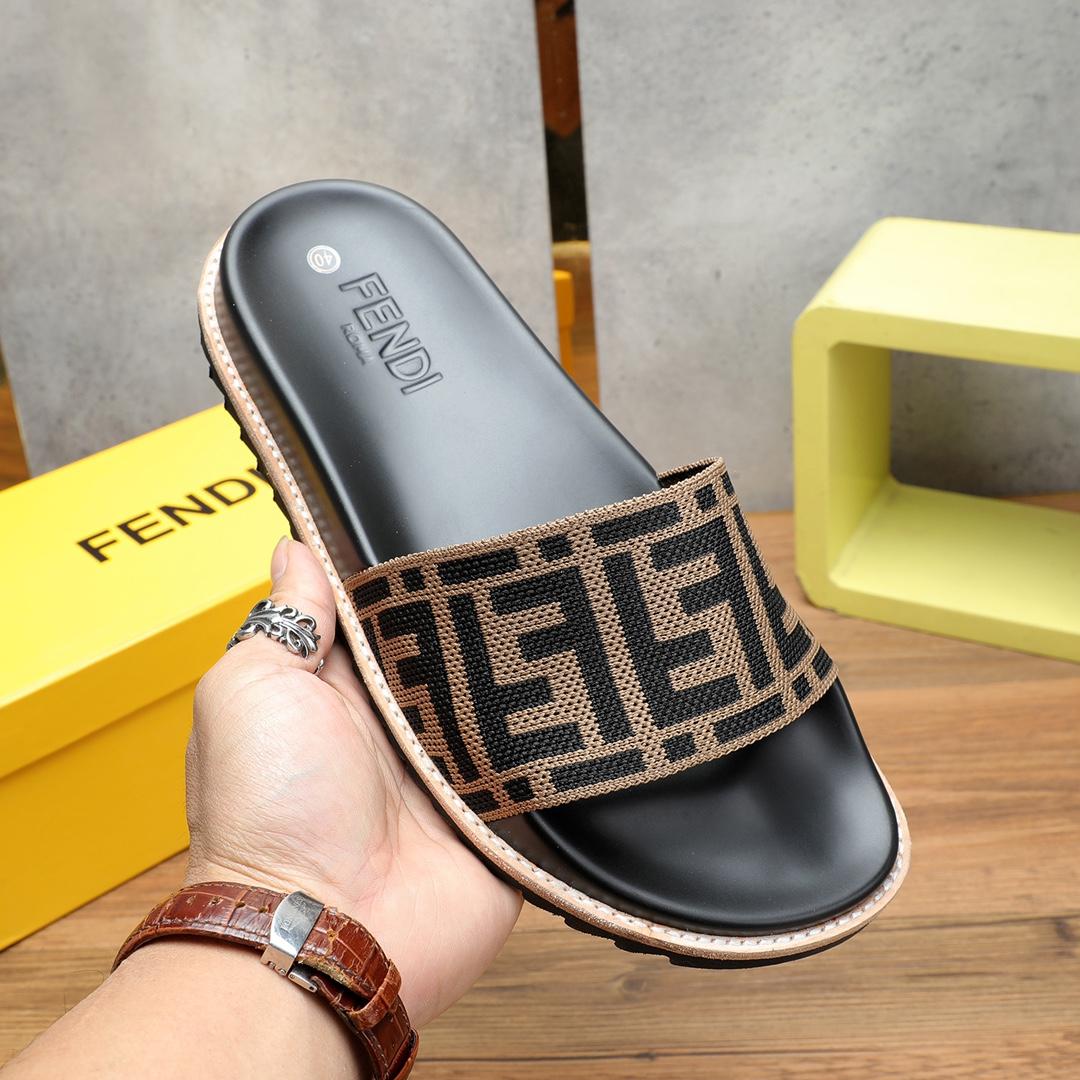Fendi FF Logo Slides - 