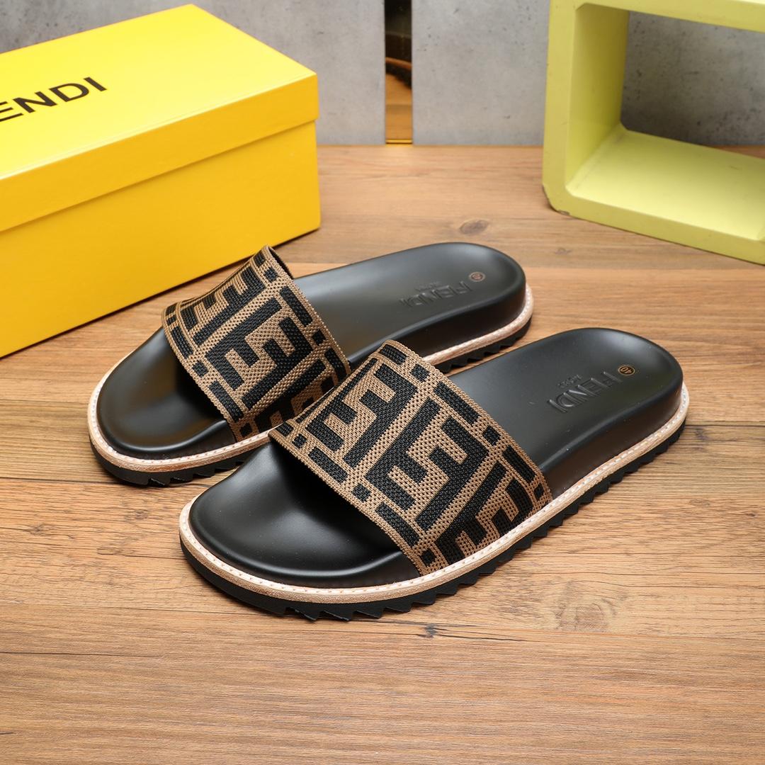 Fendi FF Logo Slides - 