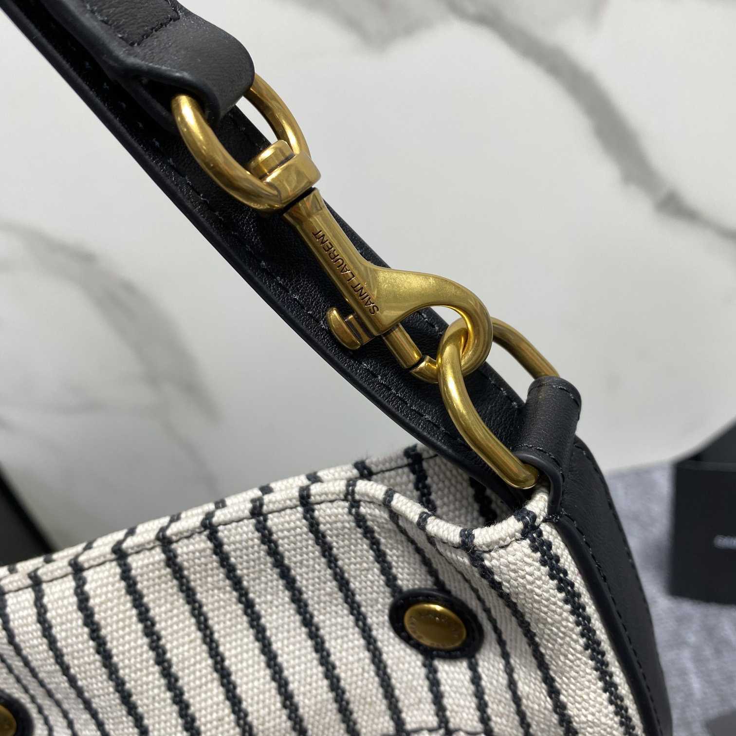 Saint Laurent YSL Rive Gauche Bucket Canvas (31x20x27.5cm) - PerfectKickZ