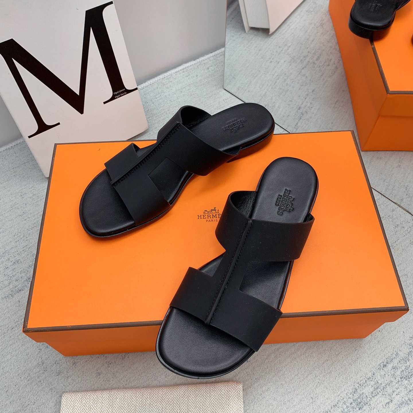 Hermes Devise Sandal - PerfectKickZ